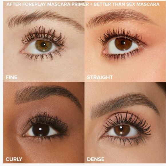 🌻 TOO FACED Better Than Sex Foreplay Mascara Primer New FullSz - Picture 5 of 10